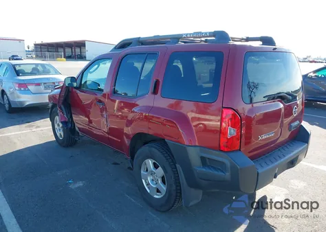 2007 Nissan Xterra S z USA, uszkodzony, nr VIN 5N1AN08W27C534121